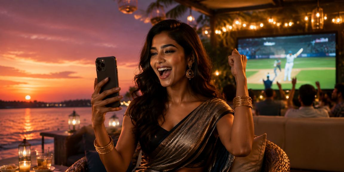 Cricket Betting on Mobile at Cox's Bazar Beach