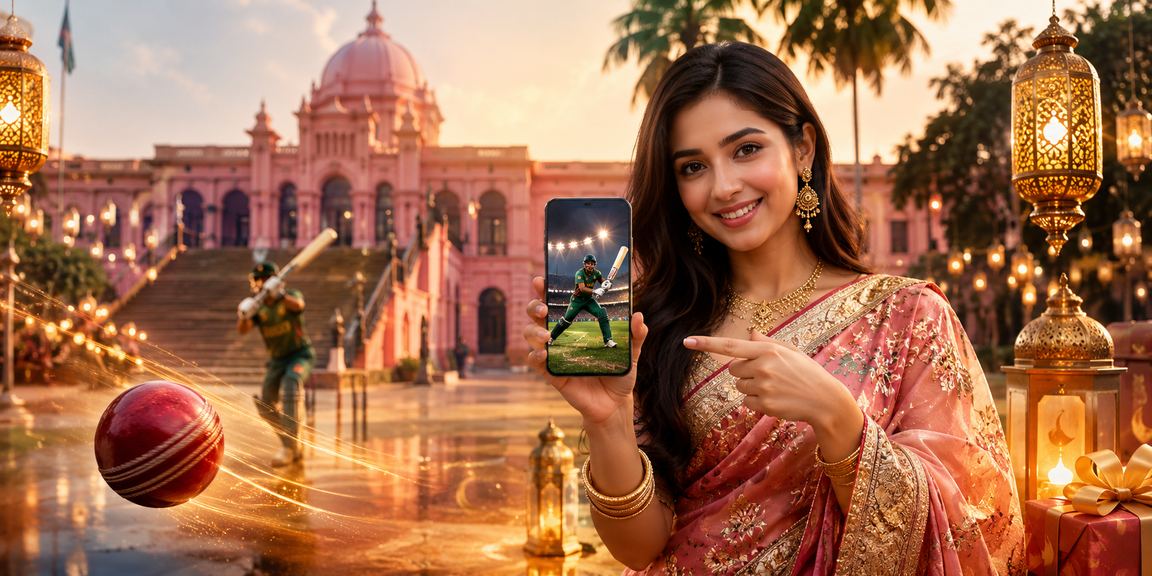 Cricket Betting and Online Payment Scene in Dhaka, Saree